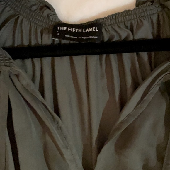 The Fifth Label olive green blouse size S - Picture 4 of 5